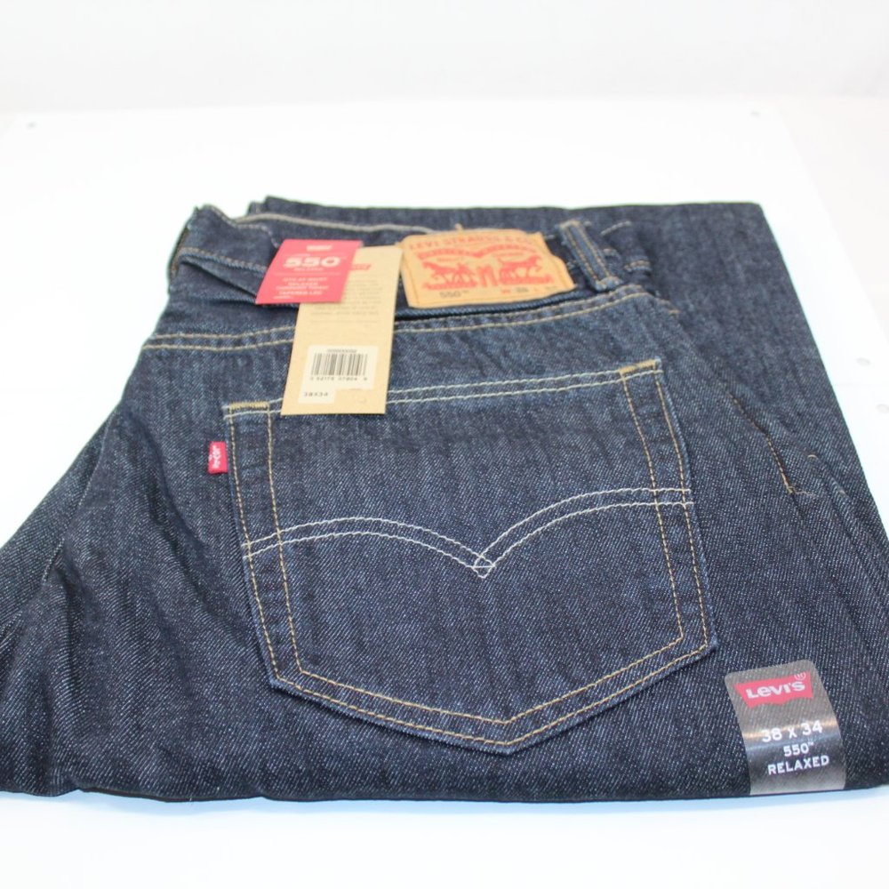 Men's Levi's Red Tag 550 Dark Relaxed 38x34